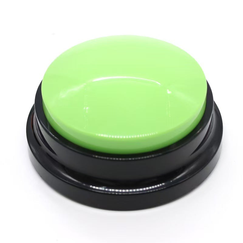 Interactive Pet Recording Button Toy
