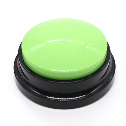 Interactive Pet Recording Button Toy