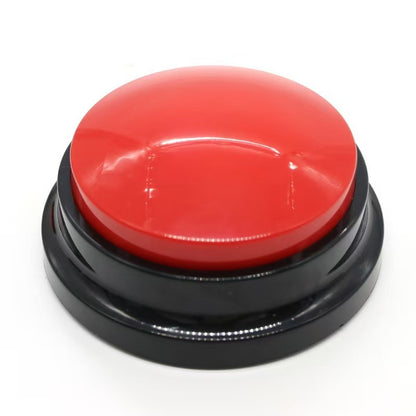 Interactive Pet Recording Button Toy