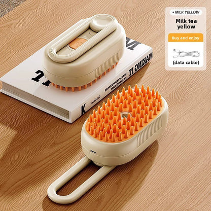 Pet Spray Massage Comb for Loose Hair Removal No-Bath Grooming Tool