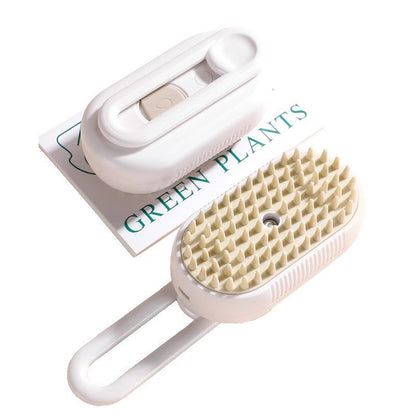 Pet Spray Massage Comb for Loose Hair Removal No-Bath Grooming Tool